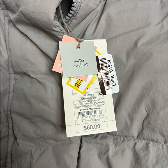 a new day Women's Long Puffer Jacket - Soft Gray - Picture 3 of 11